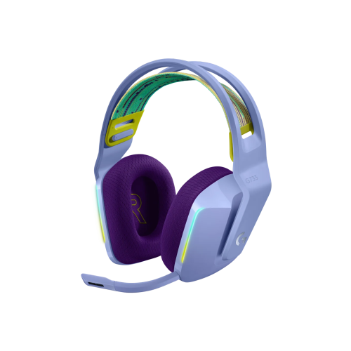 Logitech G733 Lightspeed Wireless Headset RGB Lilac Immersive